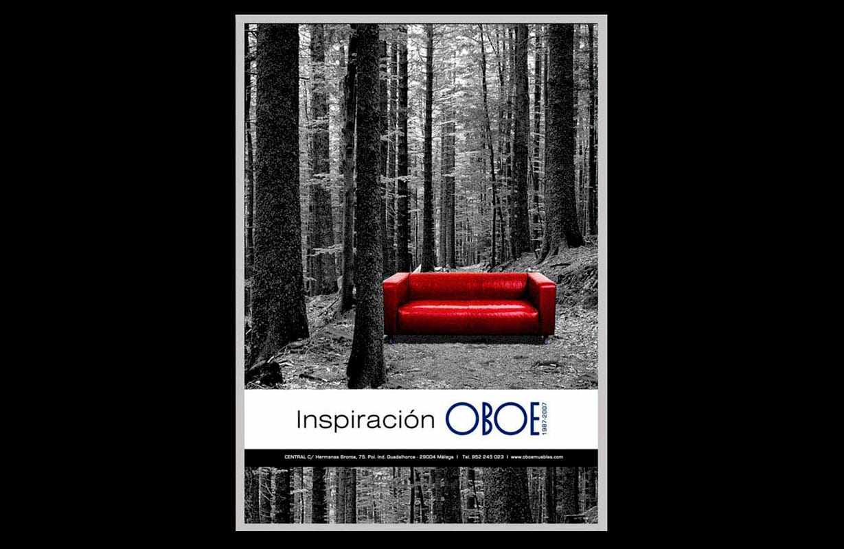 Oboe, muebles, Málaga, creatividad