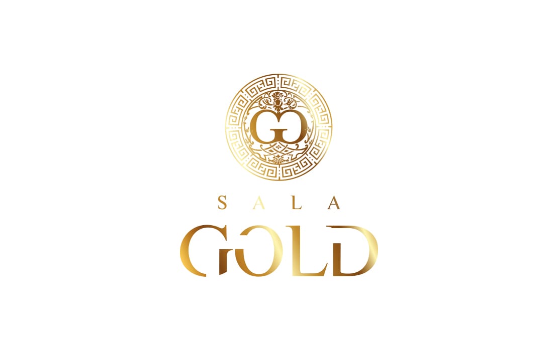 diseño de logotipo para sala gold