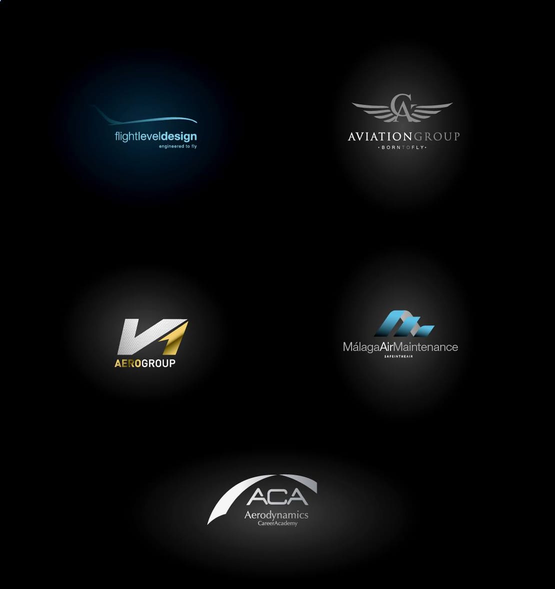 Aviation Group, diseño de logotipo
