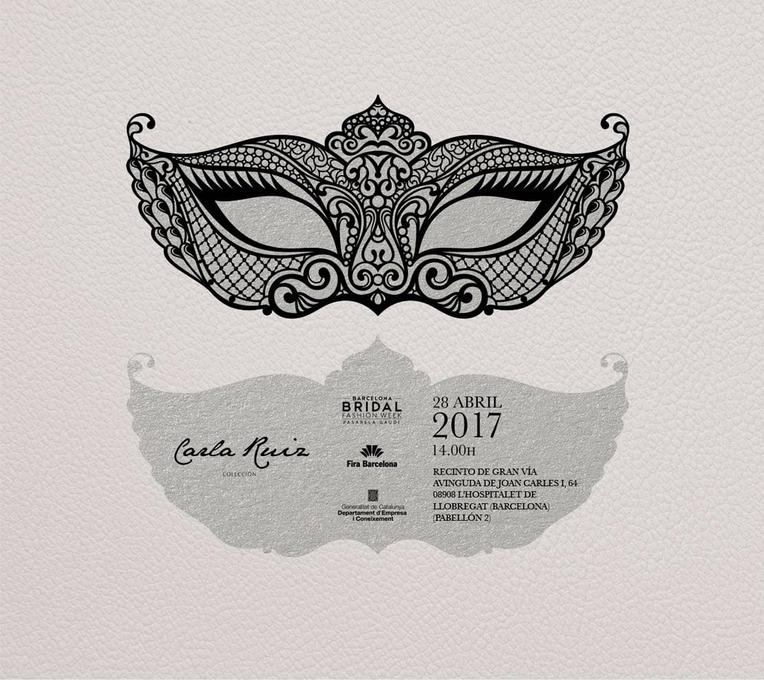 Carla Ruiz, colección, diseño de creatividad para invitacion