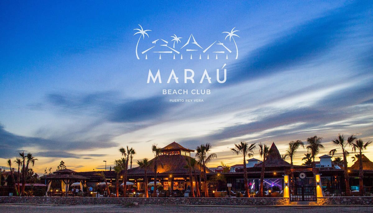 Marau, Almería, Beach club, diseño e imagen corporativa