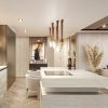 render cocina en Marbellainteriores hechos en 3d realistas